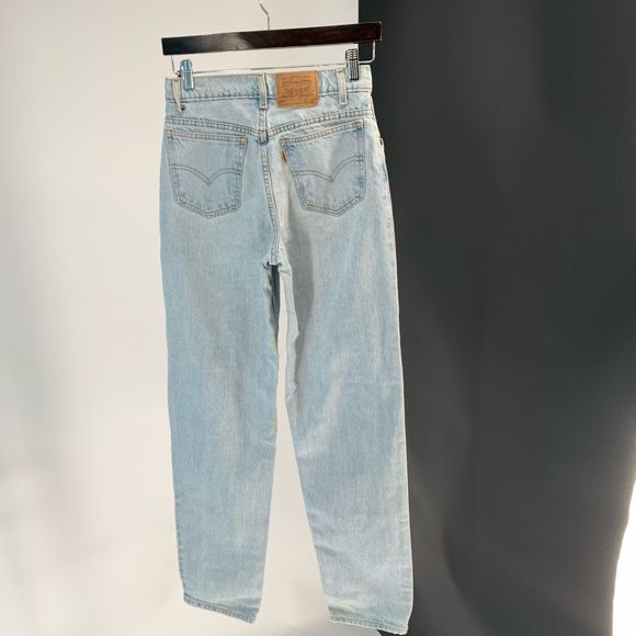 Levi’s vintage orange tab 550 student w 29 l 32 womens fits like xs sz 0 -2 - Picture 5 of 11